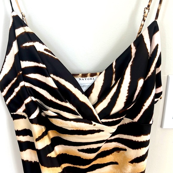 Natori cat print slip dress - Picture 4 of 4